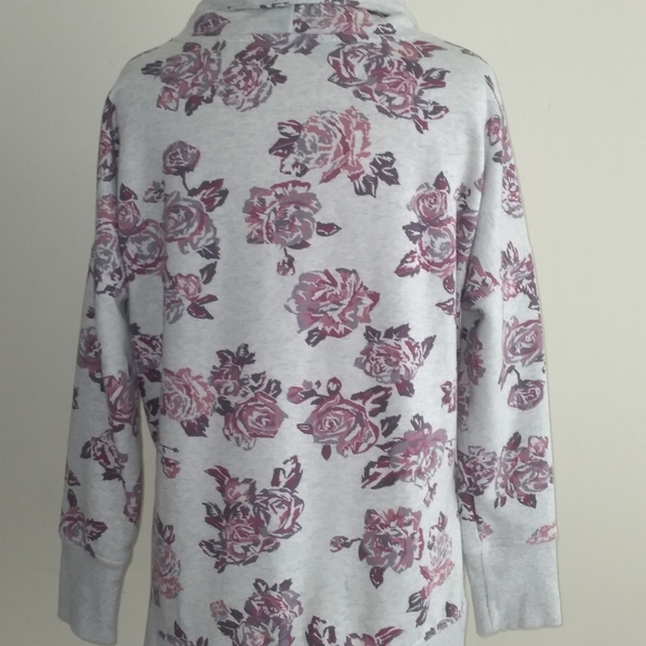 Calvin Klein Floral Sweatshirt Size Medium - Picture 4 of 5